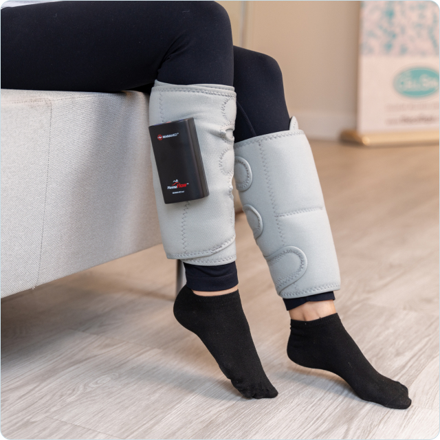 legs using a plasmaflow device