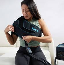 Woman with a sleeve over her shoulder