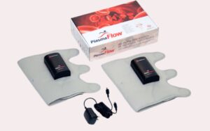 DVT Device with box and leg sleeves